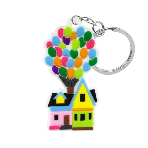 Disney pixar house keyring - disney,